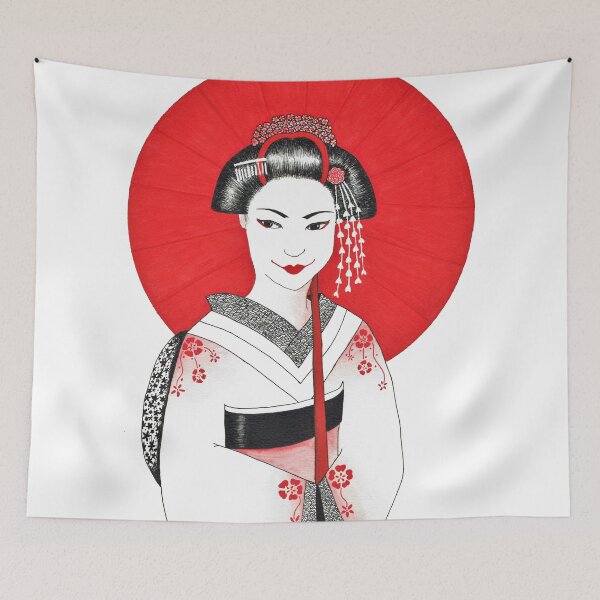 Item preview, Geisha designed and sold by SammwahArt.