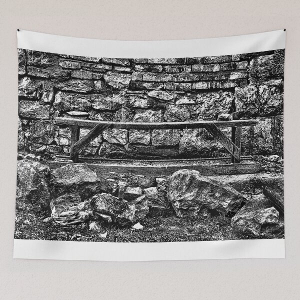 Artikelvorschau, Abandoned Bench Fine Art Print entworfen und verkauft von stockfineart.