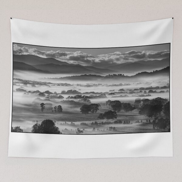 Item preview, Ovens Valley, misty morning designed and sold by Kevin McGennan.