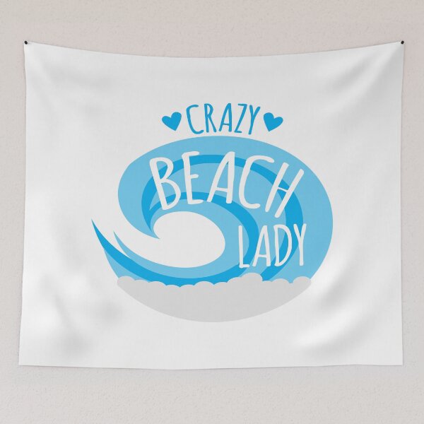 Item preview, Crazy Beach Lady designed and sold by jazzydevil.