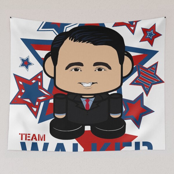 Item preview, Team Walker Politico'bot Toy Robot designed and sold by Carbon-Fibre Media.