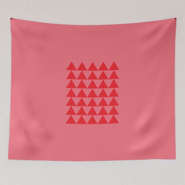 Aperçu de l'œuvre Triangles Red créée et vendue par A-Wat.