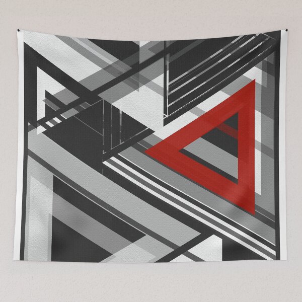 Item preview, geometric abstract no.4 designed and sold by smARTwork.