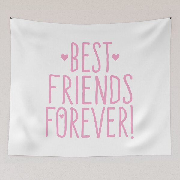 Item preview, BEST FRIENDS FOREVER in pink designed and sold by jazzydevil.