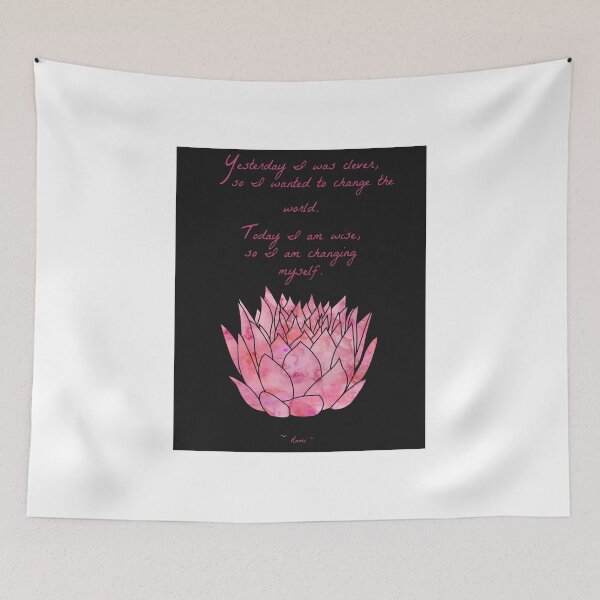 Item preview, Lotus Flower - Rumi Quote - Inspirational  designed and sold by mezzilicious.
