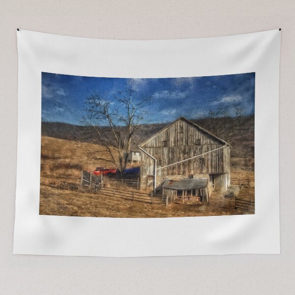 Item preview, The Red Truck By The Barn designed and sold by Lois  Bryan.