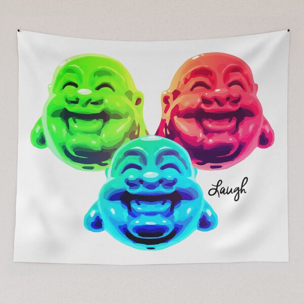 Aperçu de l'œuvre Buddha Laugh créée et vendue par FuShark.