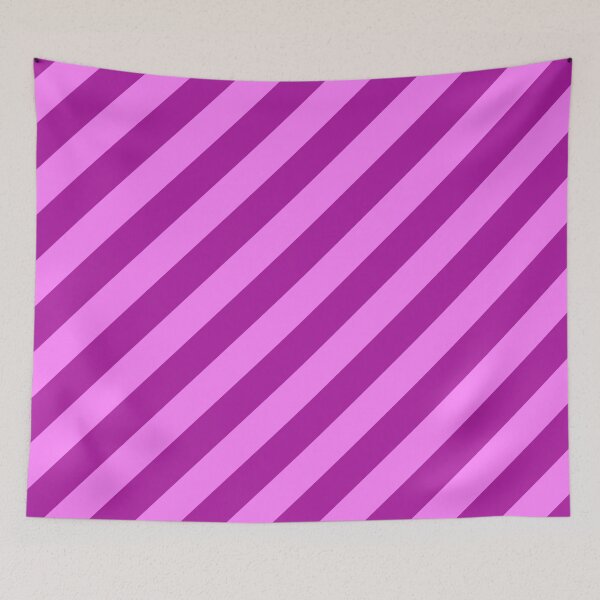 Item preview, Magenta Thick Tinted Diagonal Stripes designed and sold by ImageNugget.