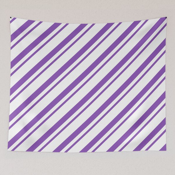 Item preview, LightPurple Thin Diagonal Stripes designed and sold by ImageNugget.