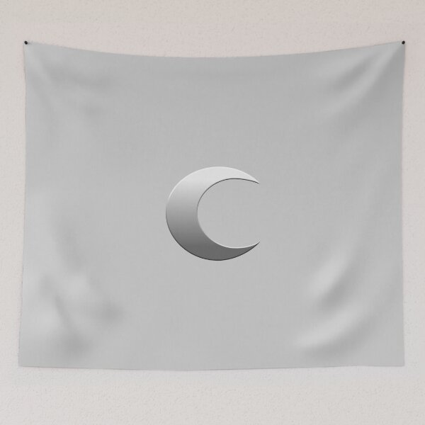 Item preview, Silver Crescent Moon designed and sold by kerchow.