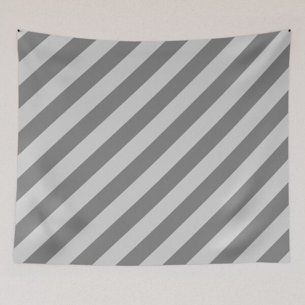Item preview, LightGrey Thick Tinted Diagonal Stripes designed and sold by ImageNugget.