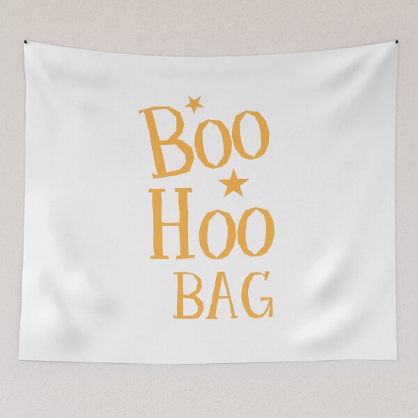 Item preview, BOO HOO Bag (Anti-Halloween funny design) designed and sold by jazzydevil.