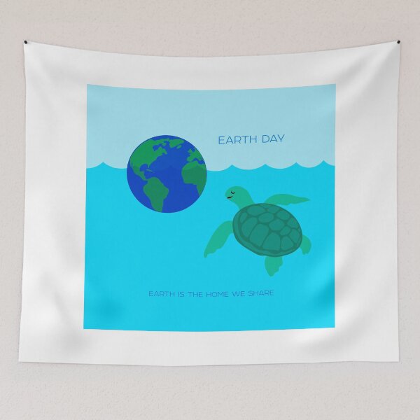Item preview, Earth Day Sea Turtle designed and sold by Peppermint Narwhal.