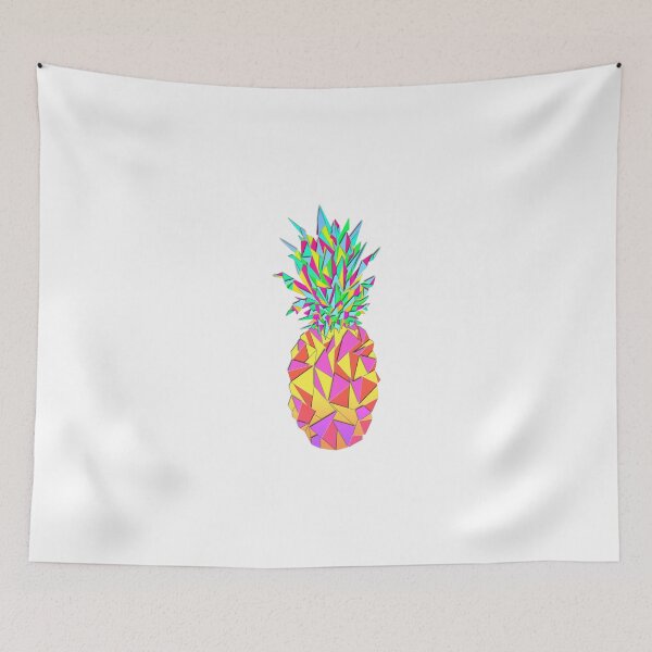 Item preview, Girly Pink Geometric Triangles Pineapple designed and sold by Blkstrawberry.