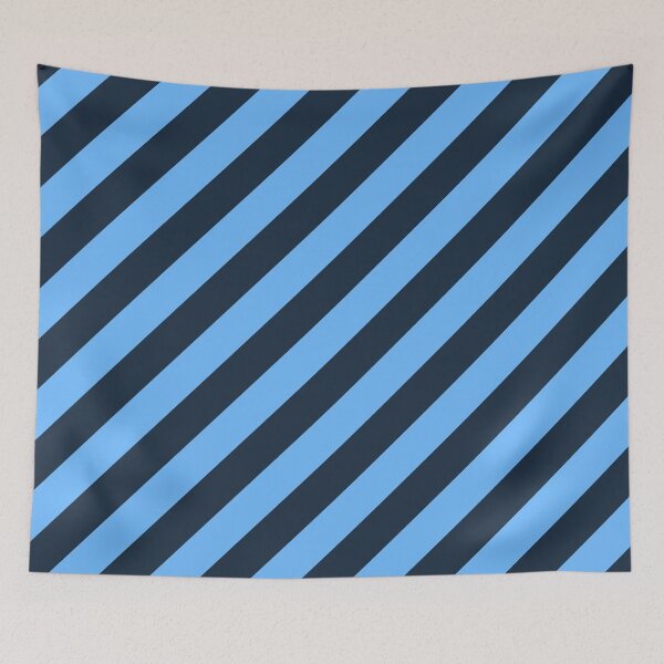 Item preview, Navy Thick Tinted Diagonal Stripes designed and sold by ImageNugget.