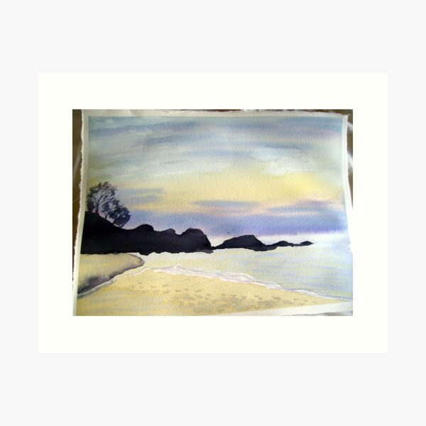 Item preview, day break at little waterloo bay #2 designed and sold by taariqhassan.