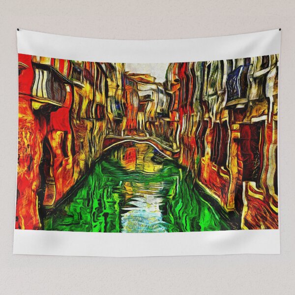Item preview, Canals Of Venice Fine Art Print designed and sold by stockfineart.