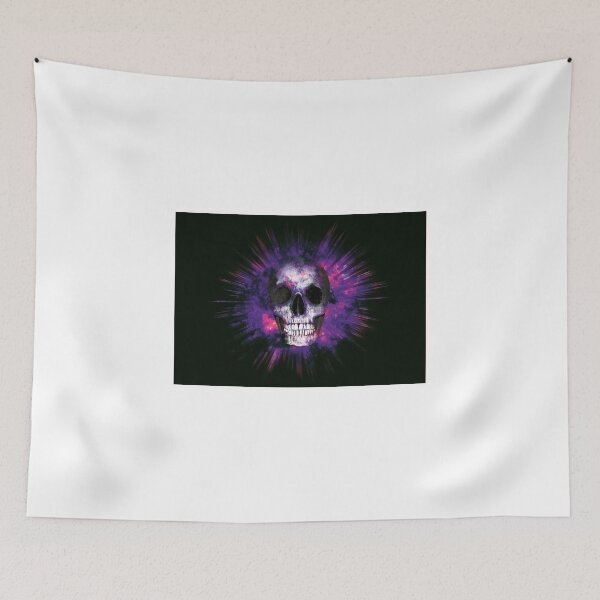 Item preview, Purple Skull Explosion  designed and sold by lizart-designs.