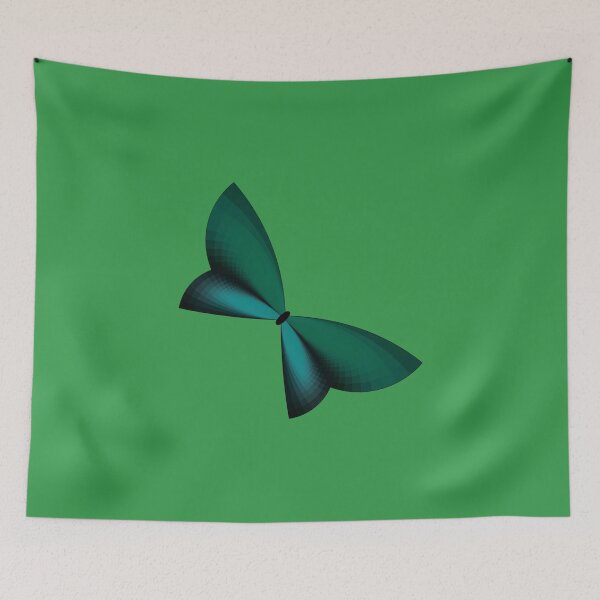 Item preview, Teal / Turquoise Geometric Butterfly designed and sold by shaneisadragon.