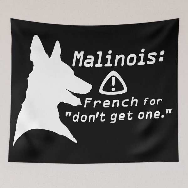 Item preview, Malinois. Just... don't. (in white) designed and sold by stellarmule.