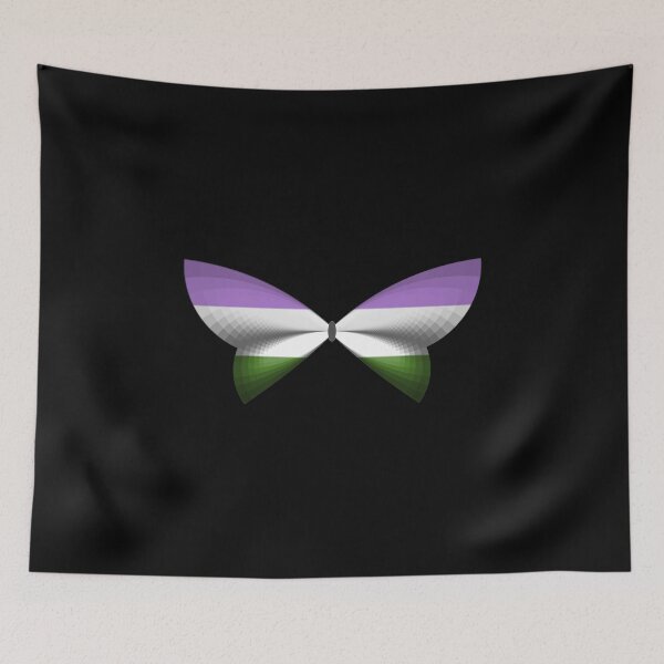 Item preview, Genderqueer Pride Butterfly designed and sold by shaneisadragon.
