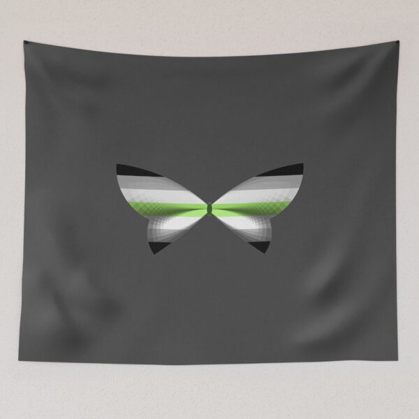 Item preview, Agender Pride Butterfly designed and sold by shaneisadragon.