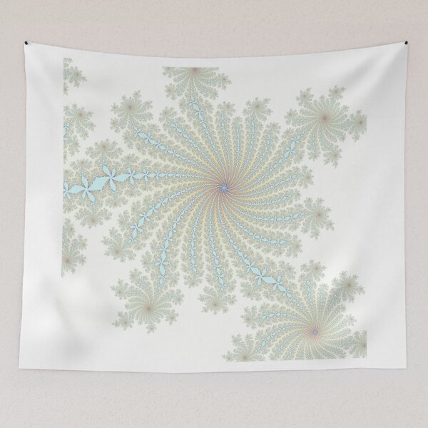 Aperçu de l'œuvre Delicate Aqua Flowers créée et vendue par Jessielee72.