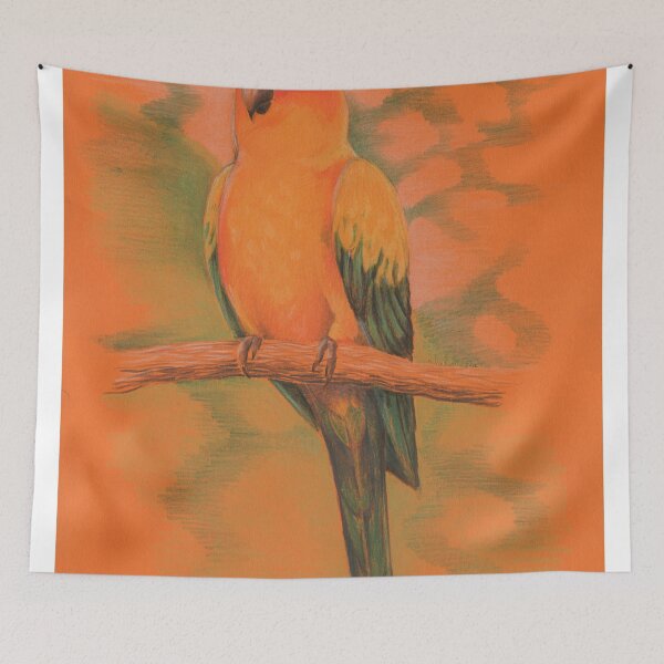 Item preview, Aratinga solstitialis parrot designed and sold by chrisWLKP studio87.