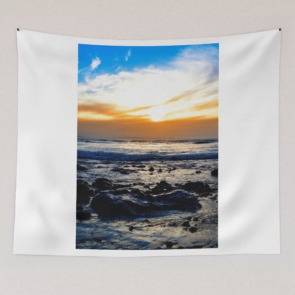 Item preview, serene seas at rocky beal beach designed and sold by morrbyte.