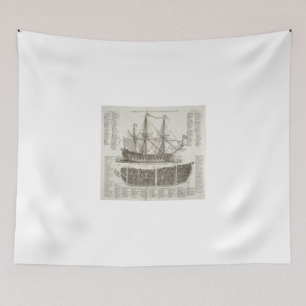 Item preview, Ship of War Naval Print designed and sold by fasiq77.