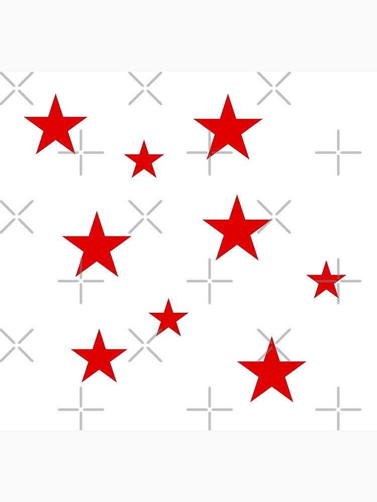 “Red Star Sticker Pack” Art Print for Sale by Jmakesart | Redbubble