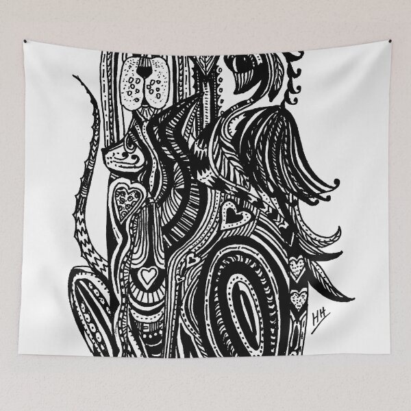 Item preview, Four Animals Aussie Tangle designed and sold by Heatherian.