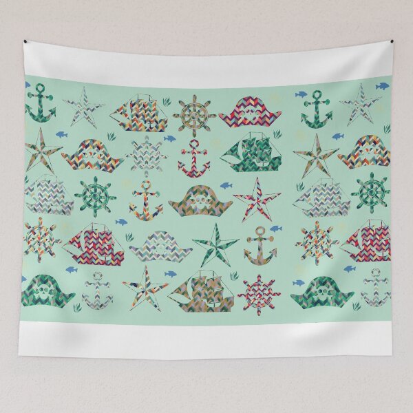 Item preview, Nautical Stripes designed and sold by naviblue.
