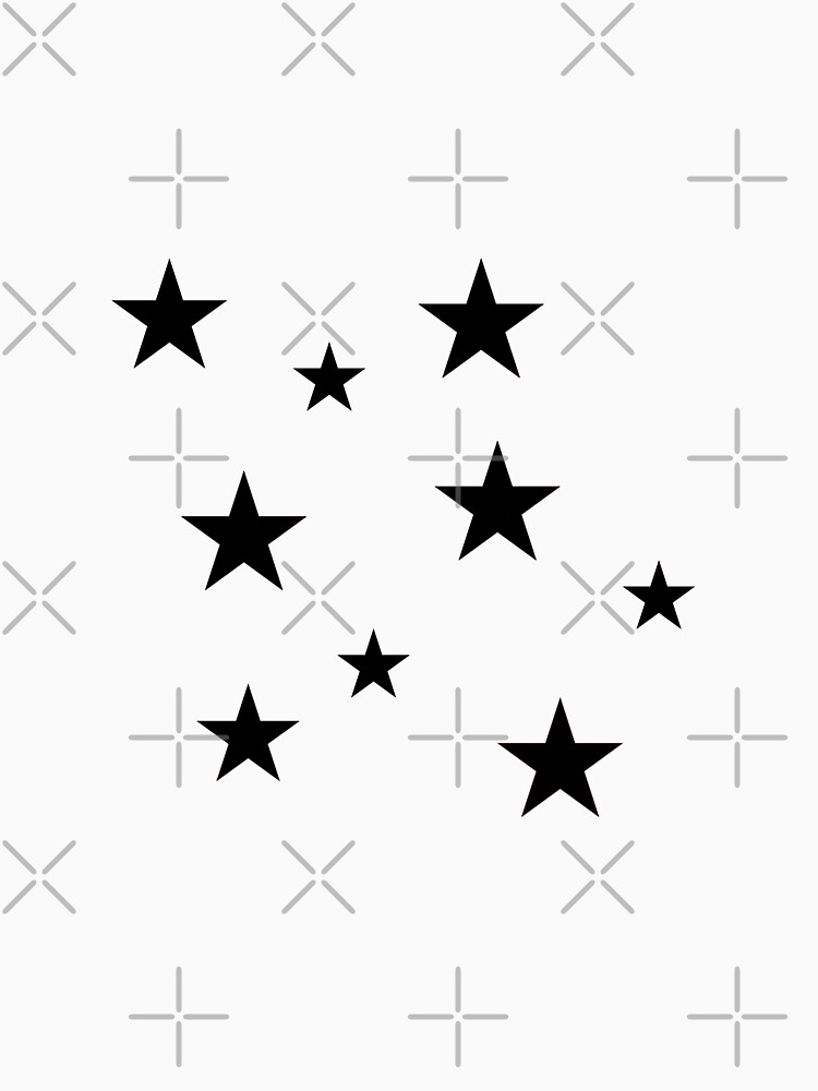Black Star Sticker Pack by Jmakesart