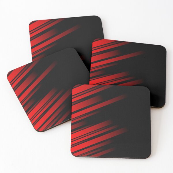 Item preview, Red and Black Stripes Minimal Design designed and sold by SoccaTamam.