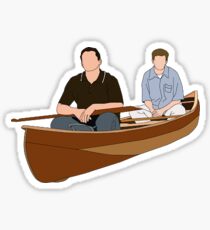 Joey und Chandler Sticker