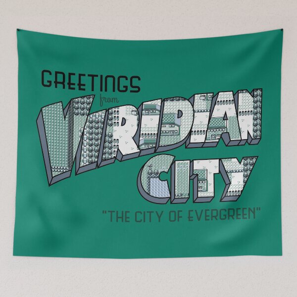 Item preview, Greetings from Viridian City designed and sold by merimeaux.