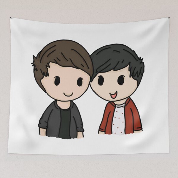 Item preview, Dan and Phil designed and sold by clevernessofyou.