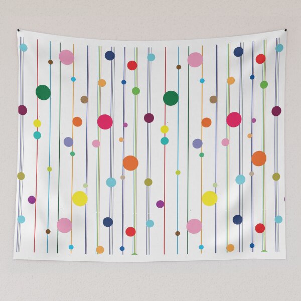 Item preview, Colorful Stripe Cirlces designed and sold by naviblue.