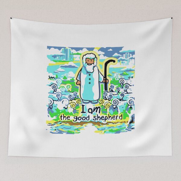 Item preview, I AM THE GOOD SHEPHERD designed and sold by Calgacus.
