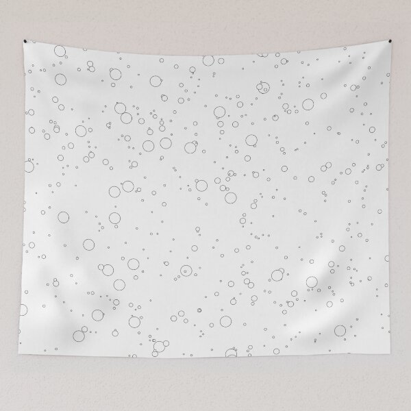 Item preview, Bubbles in Black and White designed and sold by xorbah.