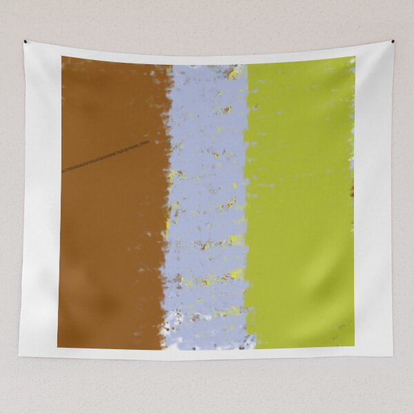 Item preview, Brown, Blue, and Green, Stripes Design designed and sold by Jessielee72.