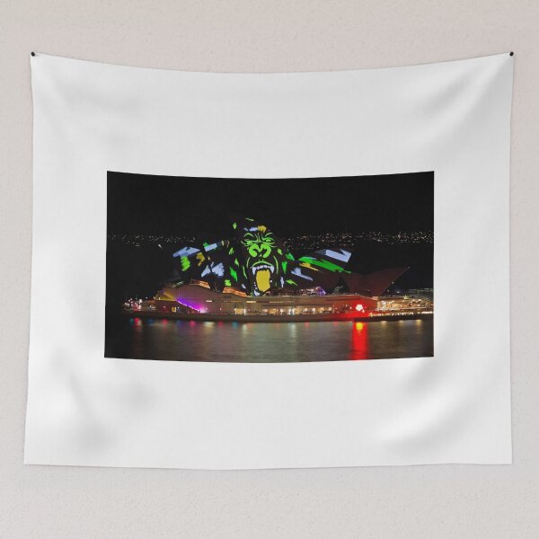 Item preview, Gorilla Sails - Sydney Opera House - Sydney Vivid Festival designed and sold by Bryan Freeman.