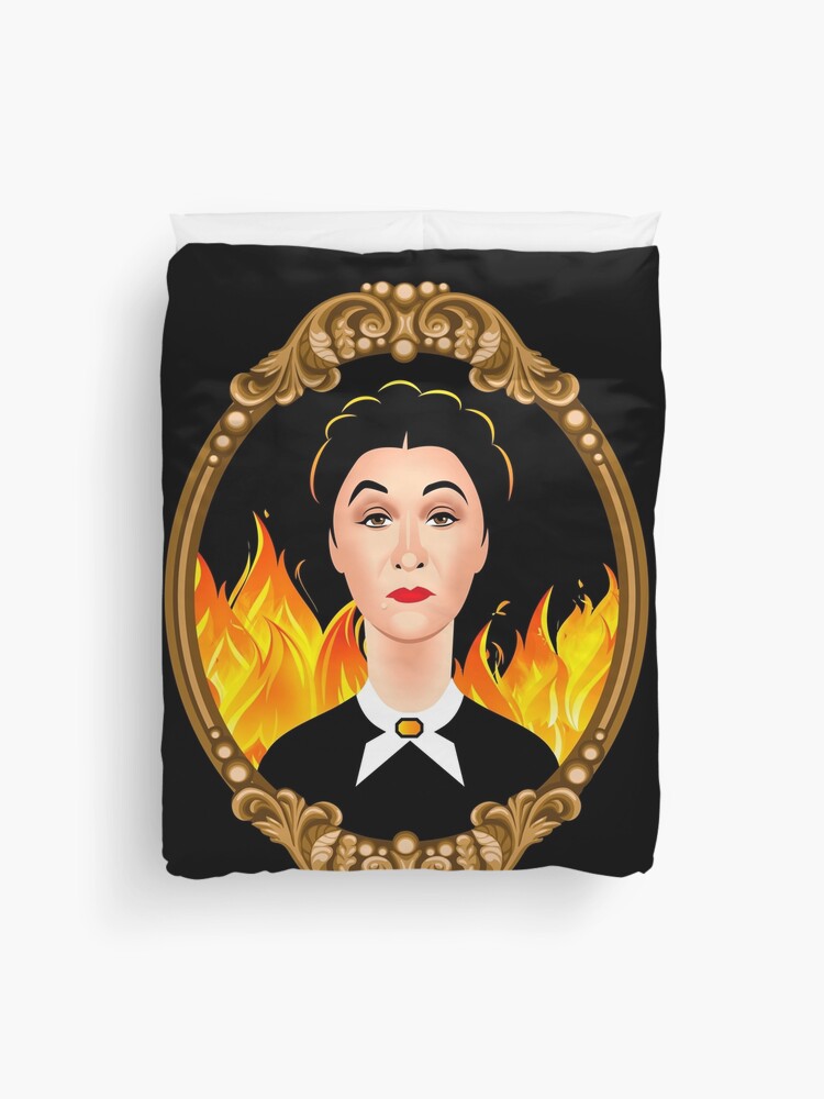 Thumbnail 1 of 2, Duvet Cover, Mrs. Danvers designed and sold by AleMogolloArt.