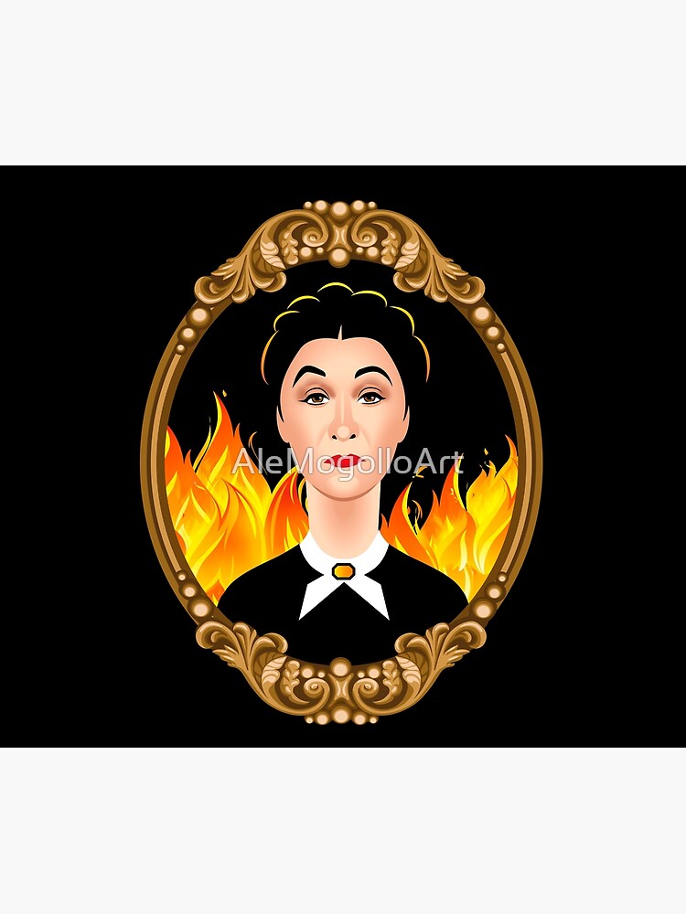 Thumbnail 2 of 2, Duvet Cover, Mrs. Danvers designed and sold by AleMogolloArt.
