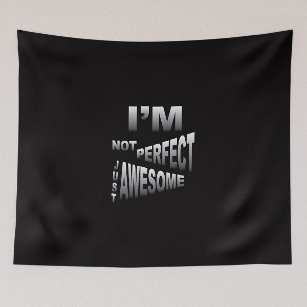 Item preview, I'm not perfect just awesome designed and sold by creativecm.