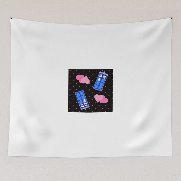 Item preview, Police Box Polka Dot designed and sold by Costume Wrangler.
