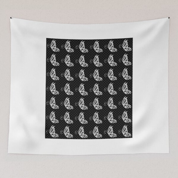 Item preview, Fluttering Butterflies - Black And White designed and sold by dahlymama.