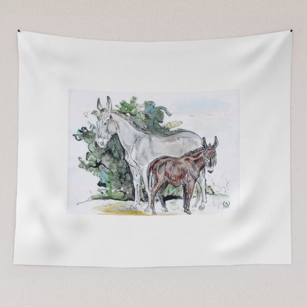 Item preview, "Donkey's family" designed and sold by Yanina Antsulevich.