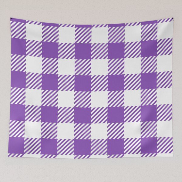 Item preview, LightPurple Gingham designed and sold by ImageNugget.